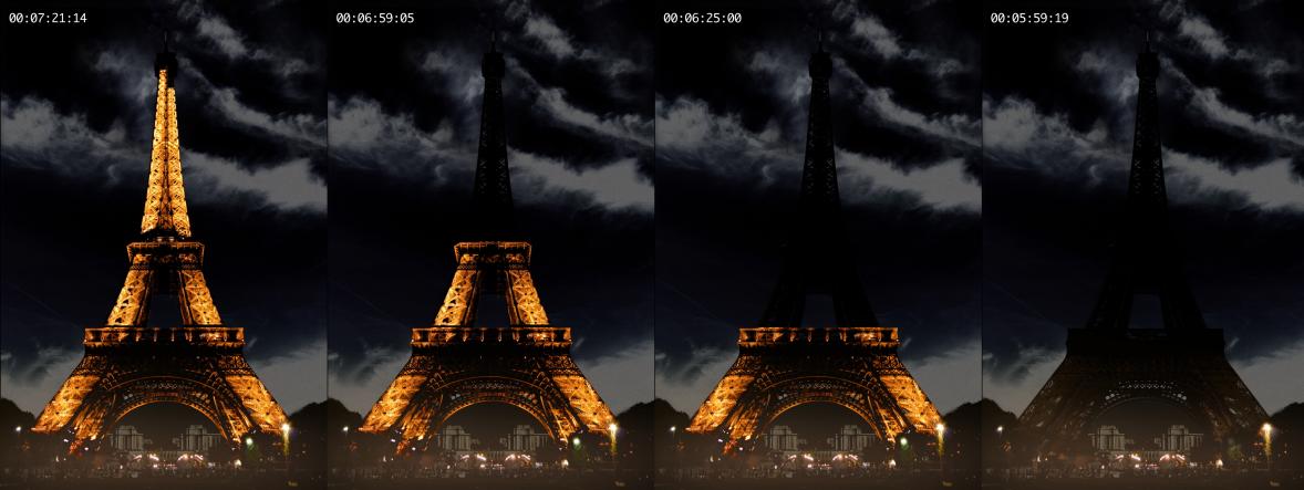 ZEVS torre Eiffel