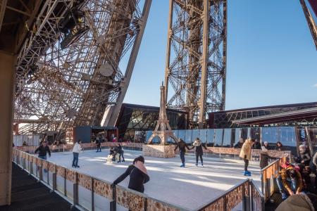 Pista de patinaje de la Torre Eiffel